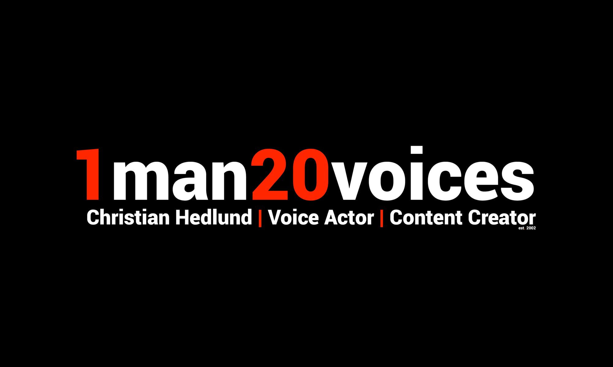 1 Man - 20 Voices